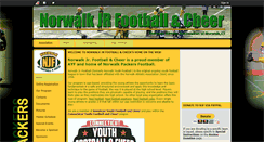 Desktop Screenshot of norwalkjrfootball.org